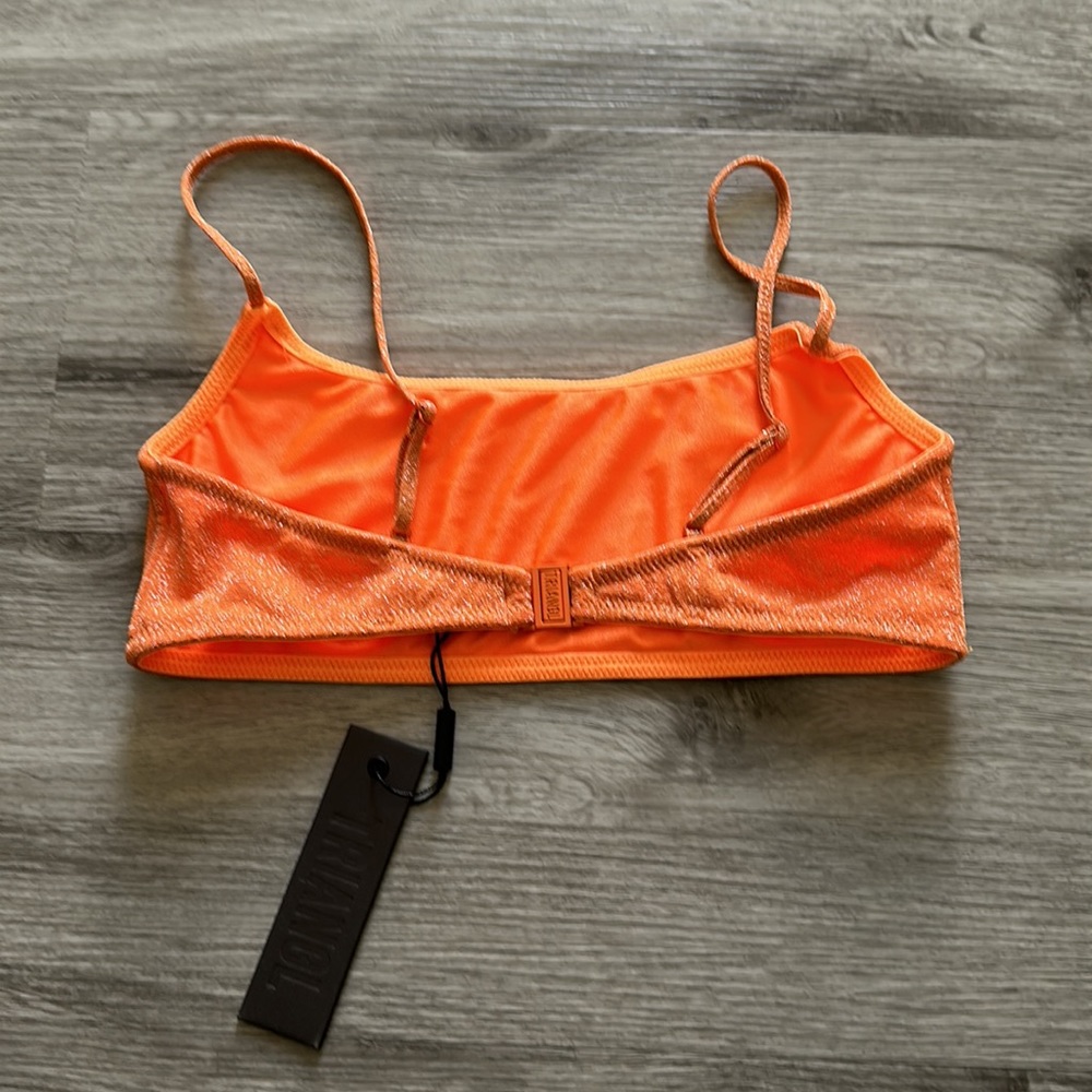 Orange sparkle Bathing suits top - Picture 7 of 7